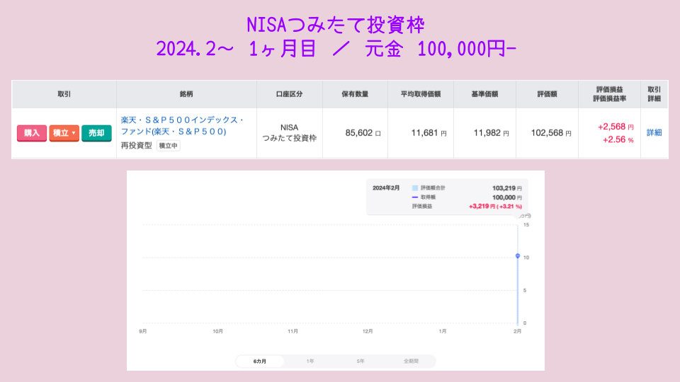 NISAつみたて投資枠